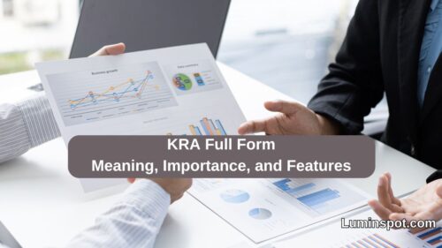 KRA Full Form - Meaning, Importance, and Features